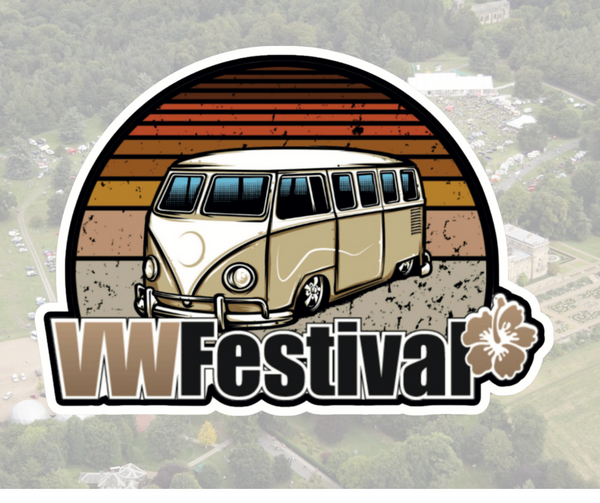 VWFESTIVAL SPLITTY STICKER