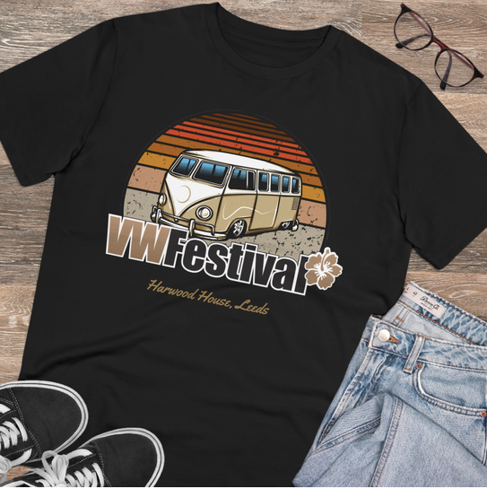 ADULT BLACK "SPLITTY" T SHIRT